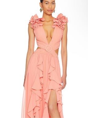 patbo halter maxi dress PatBO Halter Maxi Dress in Absinthe